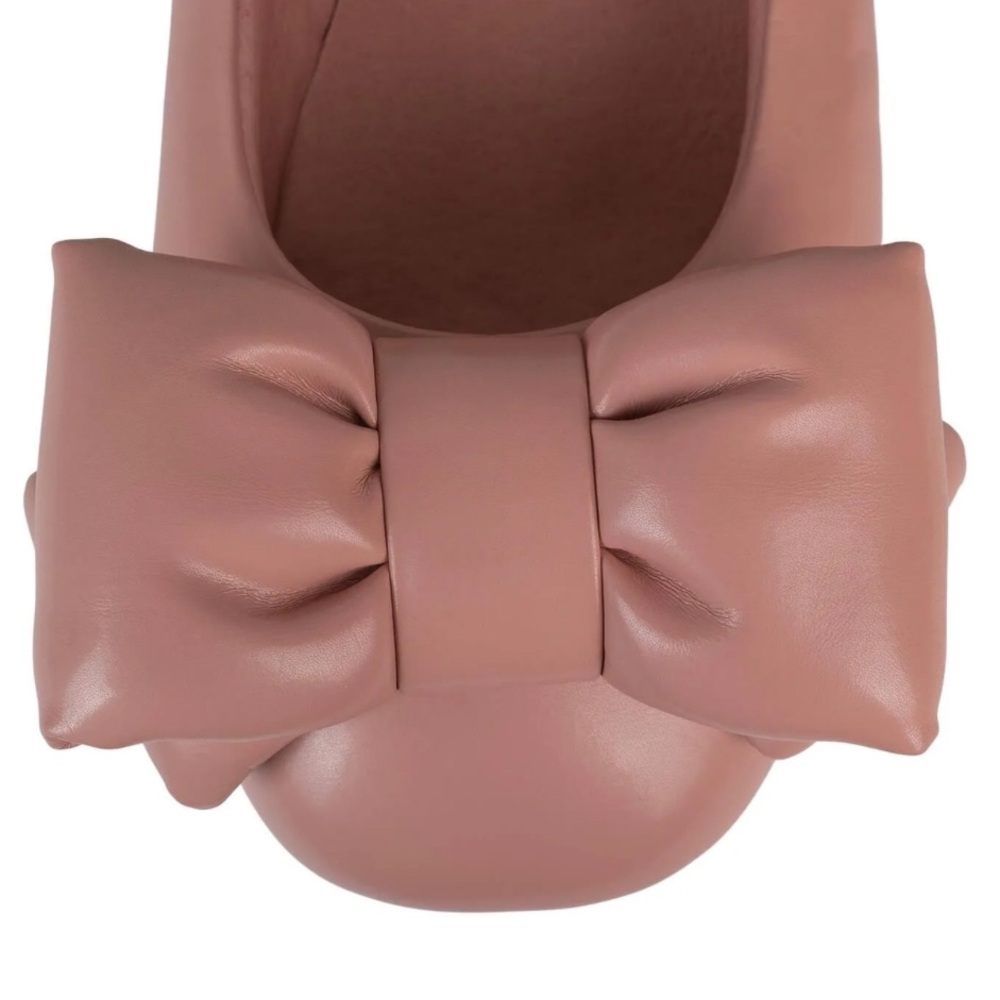 NWOB Jeffrey Campbell Bow-Out Ballet Flat in Pink, Size 8 - Picture 3 of 14